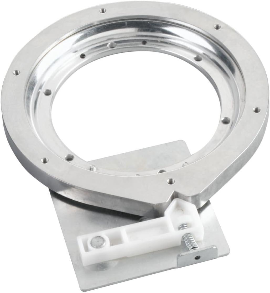 Rev-A-Shelf Rev-A-Shelf Solid Surface Kidney Lazy Susan for Corner Base Cabinet with Swivel Bearing