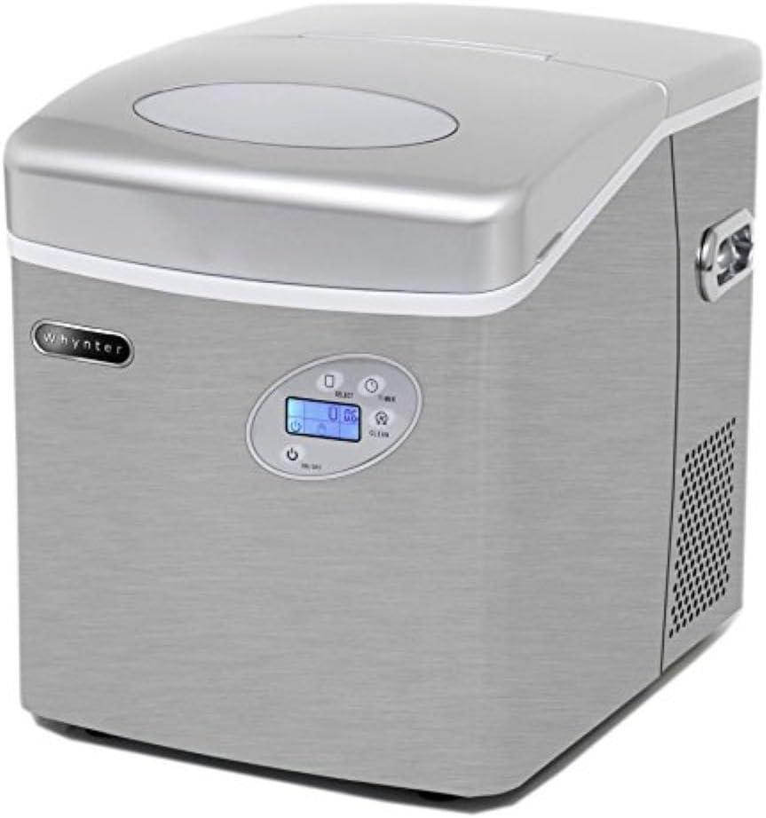 Whynter Portable Ice Maker 49 lb capacity - Stainless Steel