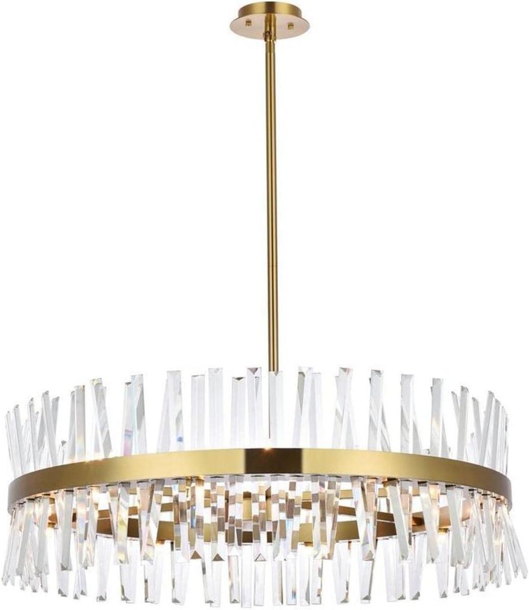 Elegant Lighting Serephina 16 - Light Chandelier in  Satin Gold