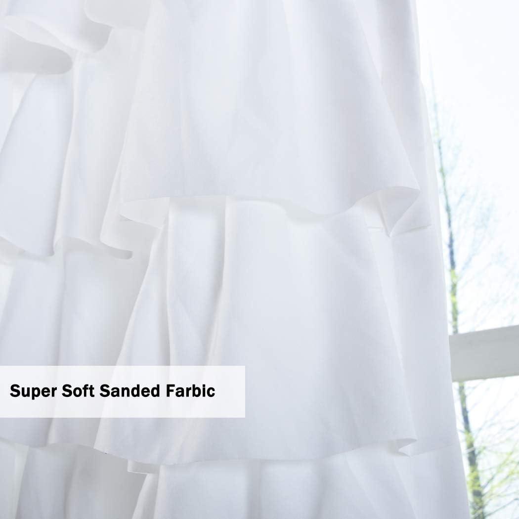 Kemmy Polyester Semi Sheer Curtain Panel