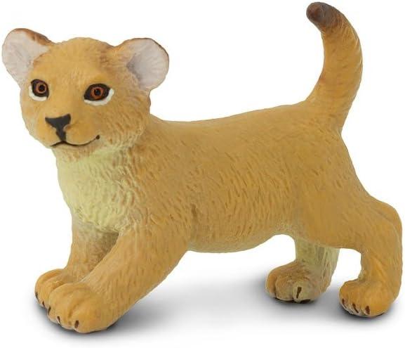 Safari Ltd. Lion Cub Figurine - Lifelike 2.35" Wildlife Figure - Educational Toy for Boys, Girls, and Kids Ages 3+