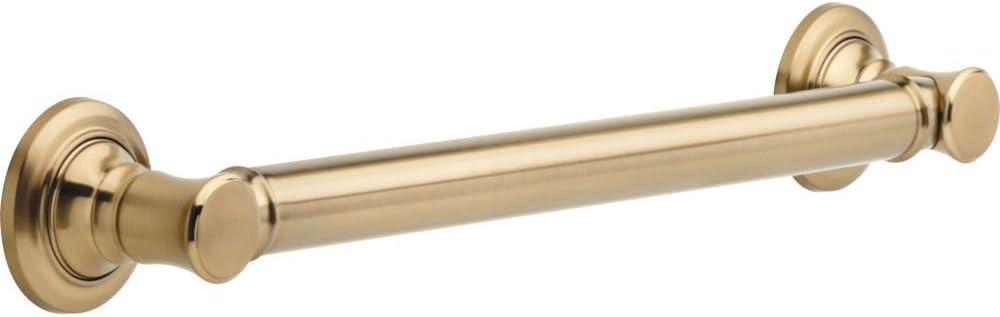 Champagne Bronze 18" Traditional Bathroom Grab Bar