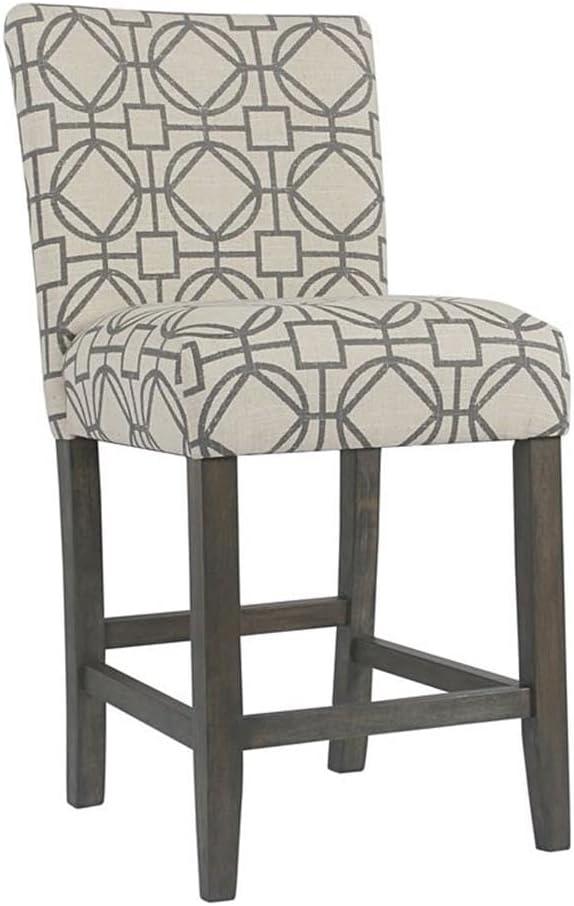 24" Upholstered Counter Height Barstool - HomePop