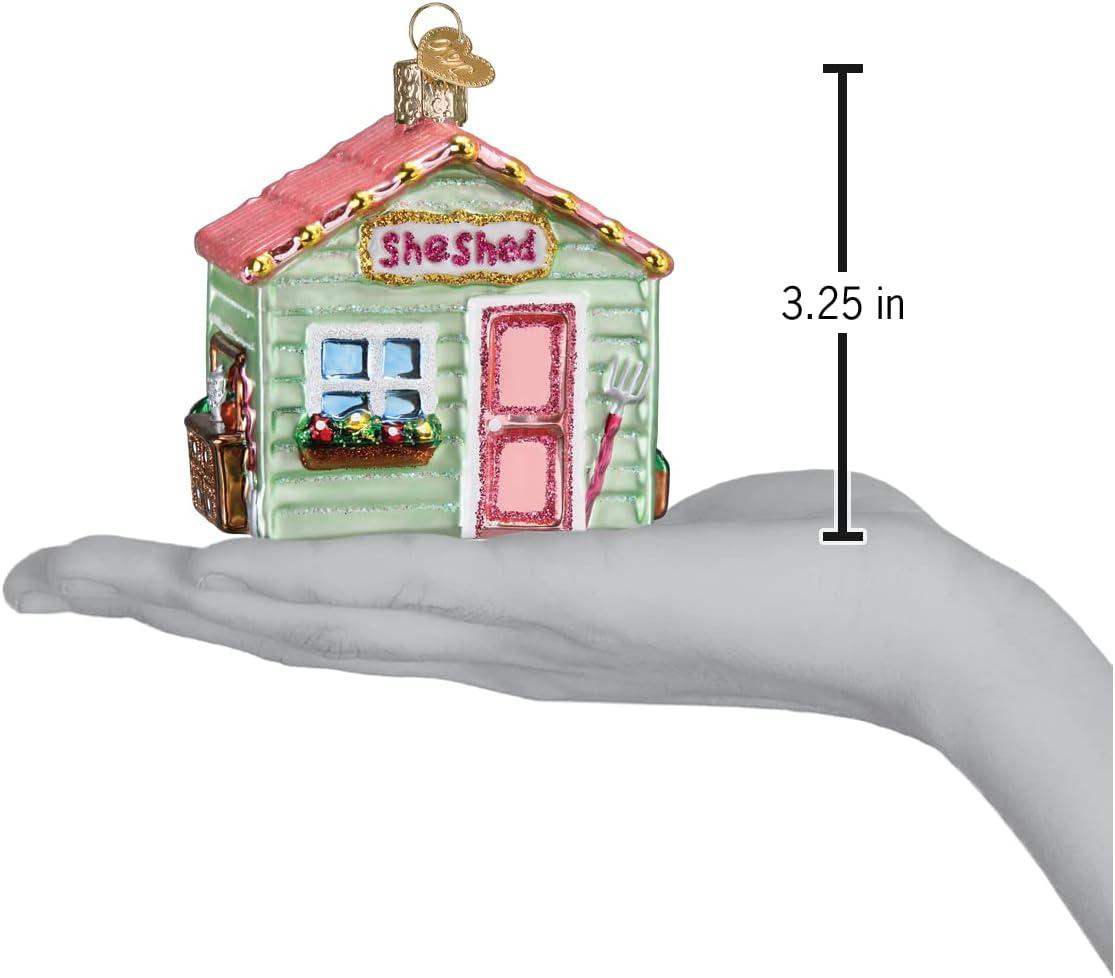 Old World Christmas Glass Hanging Figurine Ornament