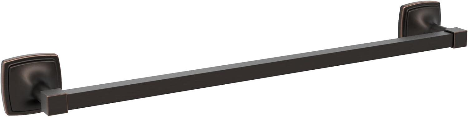 Amerock Stature Oil-Rubbed Bronze 18 inch (457mm) Towel Bar