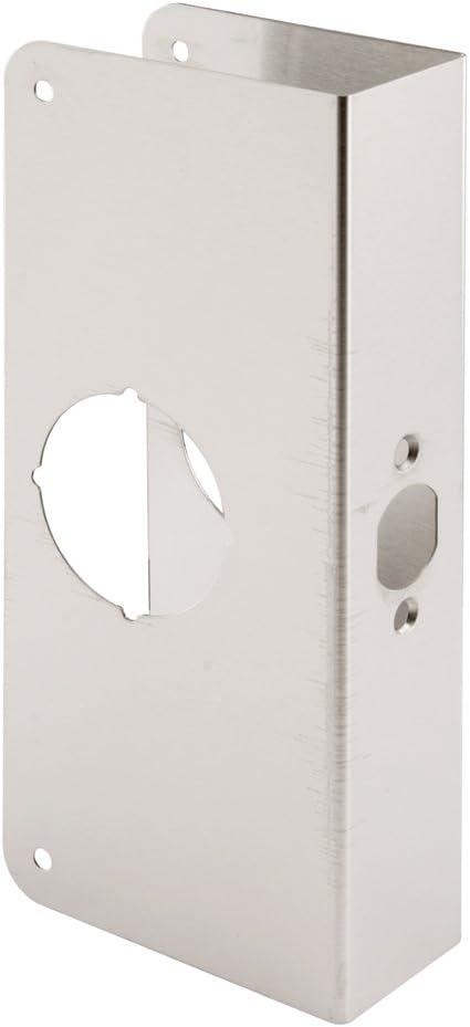 Stainless Steel Door Reinforcer Plate for 1-3/4 Inch Thick Doors