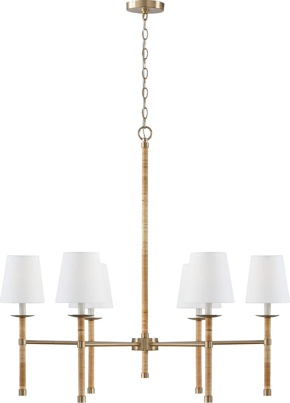 6 - Light Dimmable Classic / Traditional Chandelier