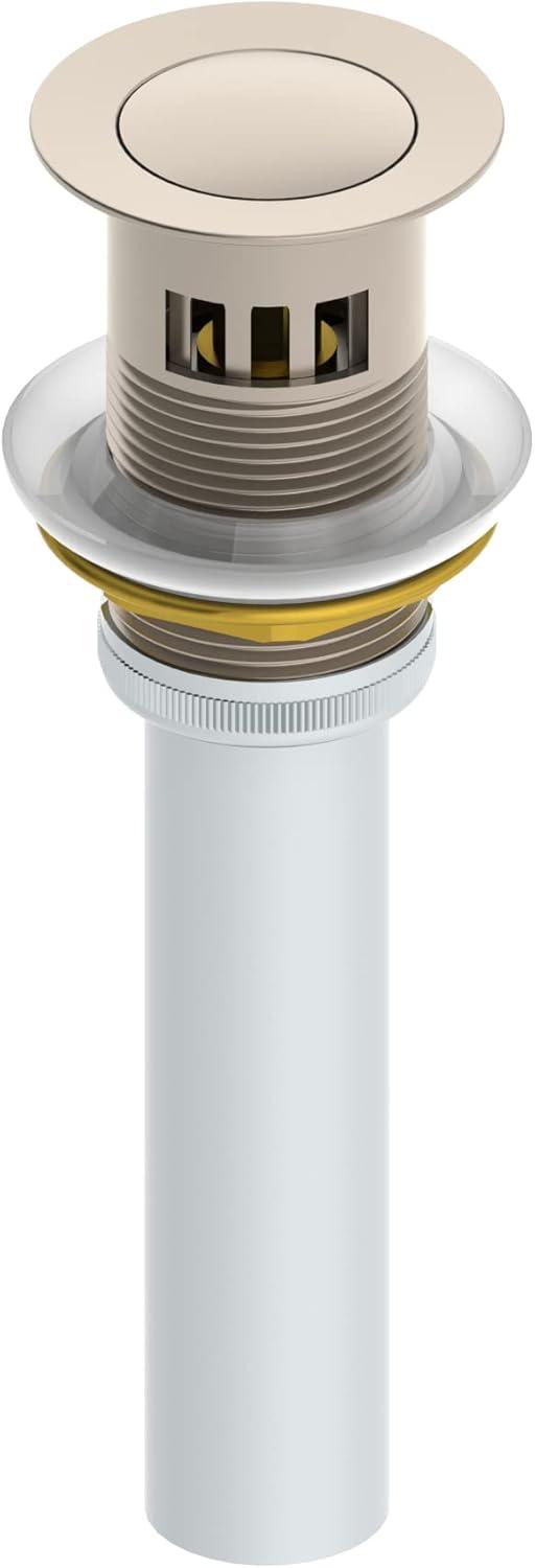 Verity Single Handle Bathroom Faucet with Push Pop Drain