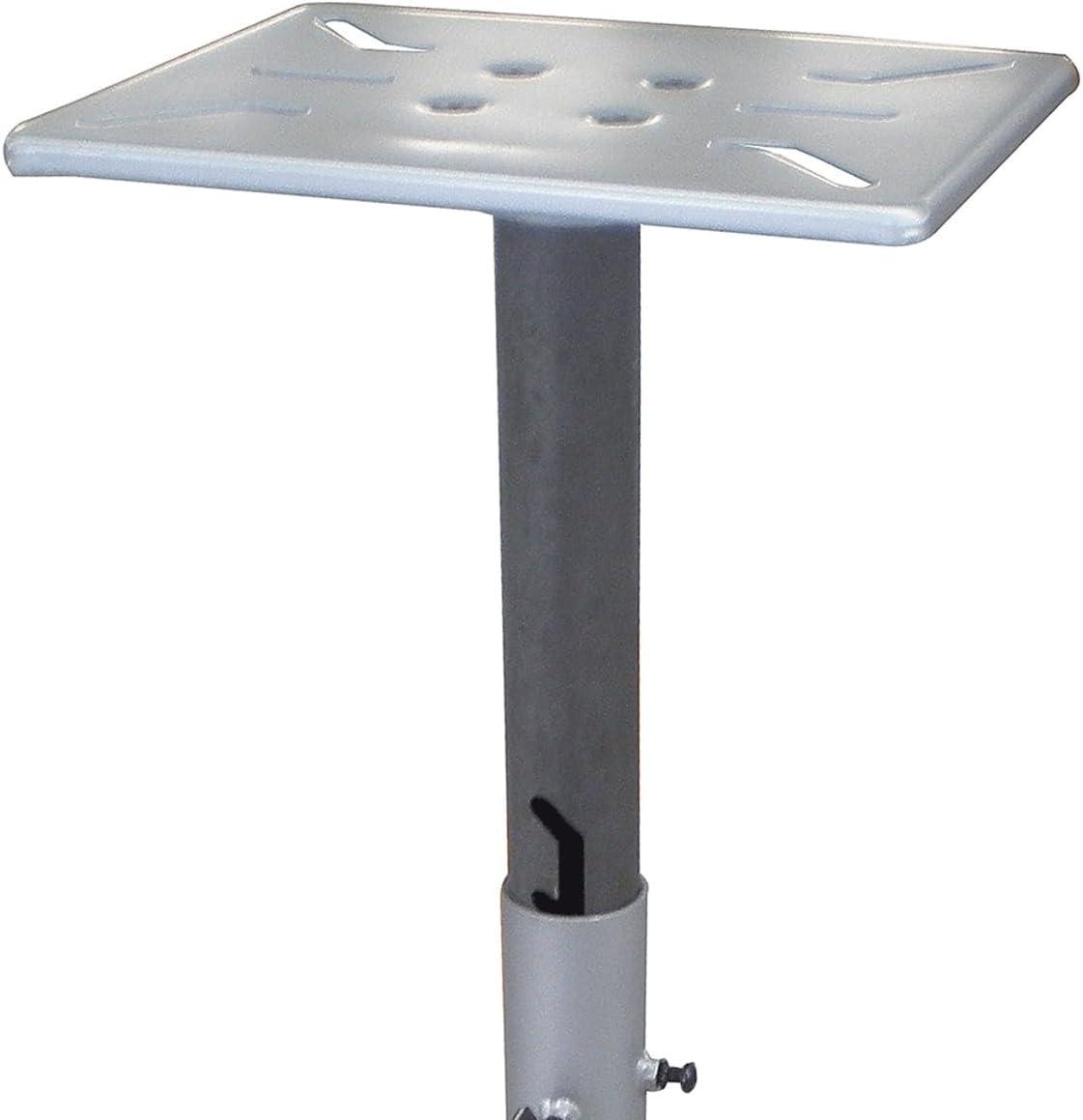 Adjustable Steel Bench Grinder Stand with Cast Iron Base