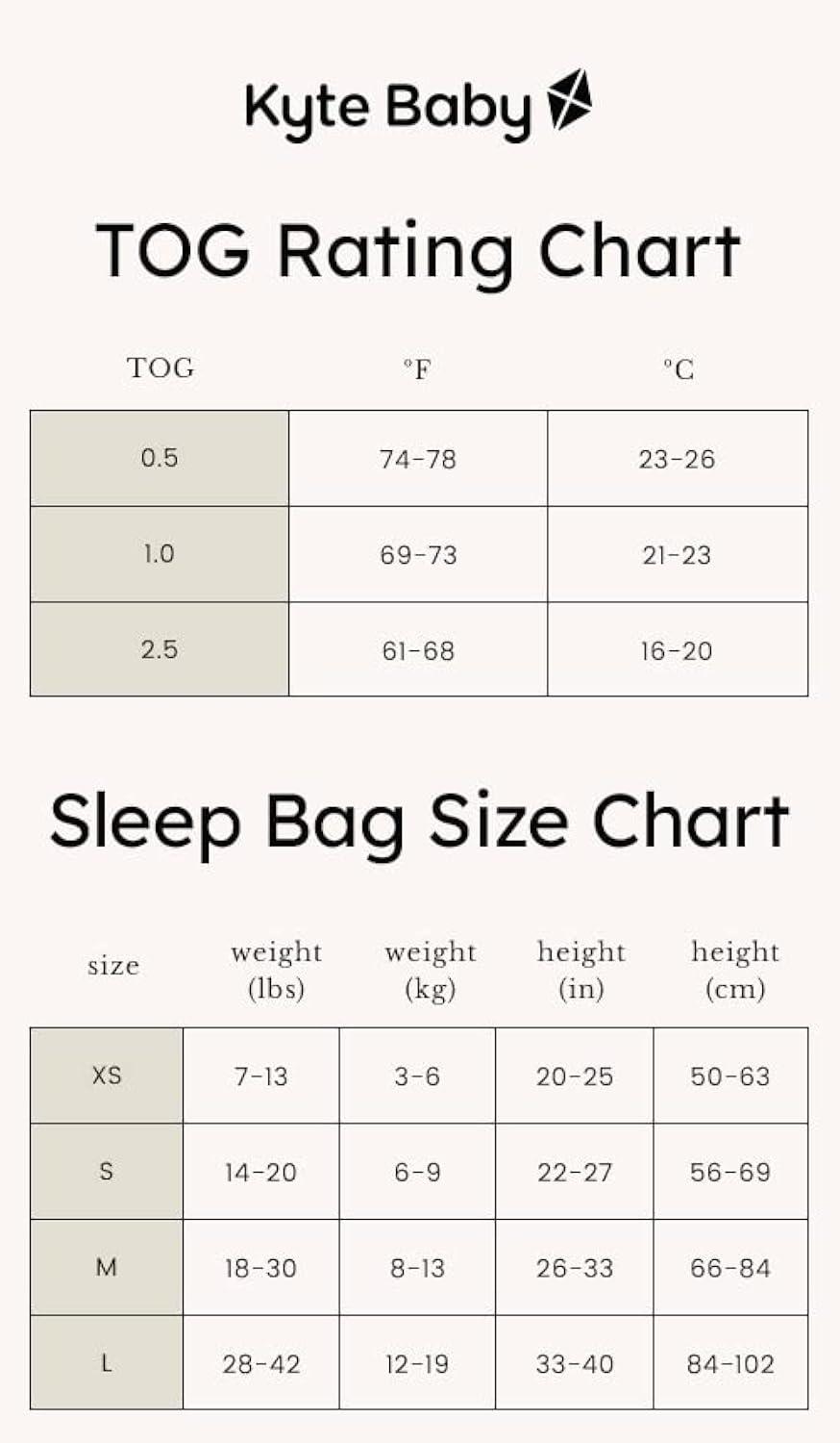 Kyte Baby Sleep Bag Wearable Blanket 1.0 Tog