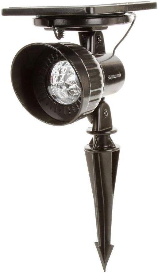 Progressive Warm White LED Solar Powered Landscape Spotlight