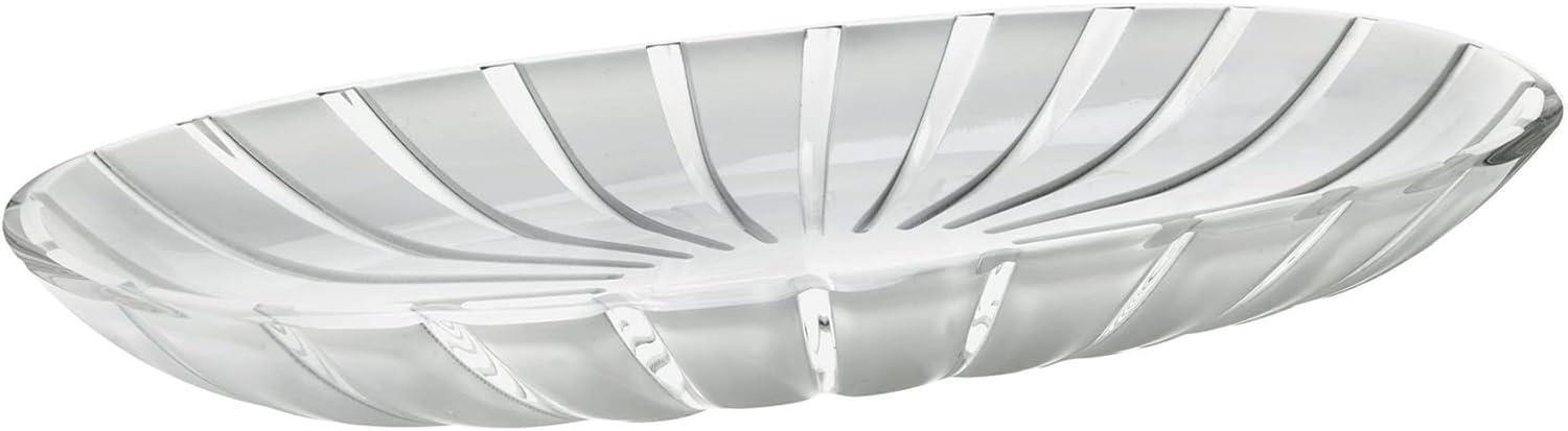 Guzzini Grace Transparent 15 x 7.5 Inch Serving Tray