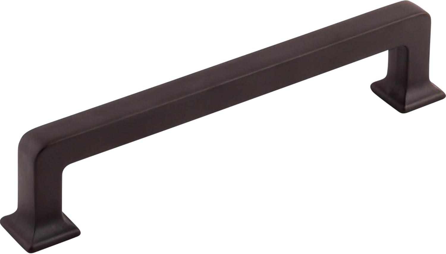 Polished Nickel 5-Inch Modern Handle Bar with Mounting Hardware