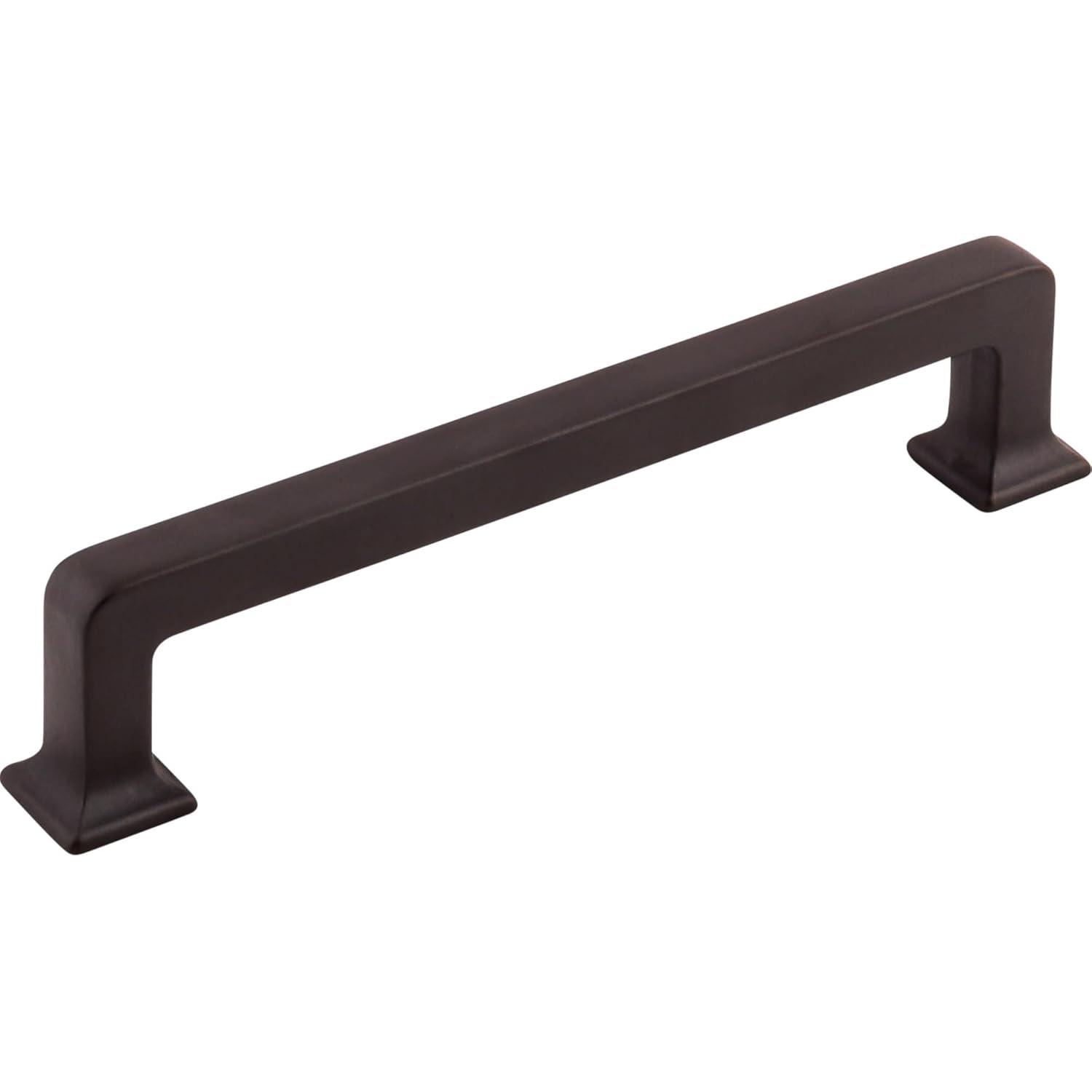 Polished Nickel 5-Inch Modern Handle Bar with Mounting Hardware