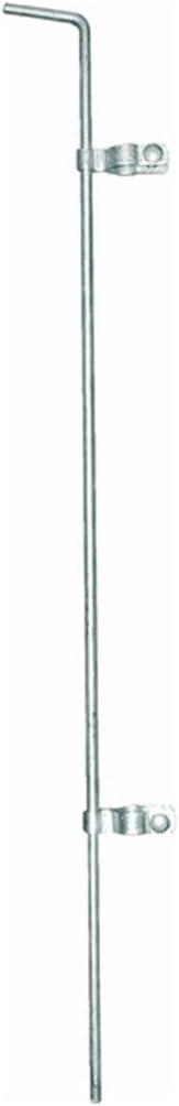 Galvanized Steel 36" Cane Bolt Assembly for Chain Link Gates