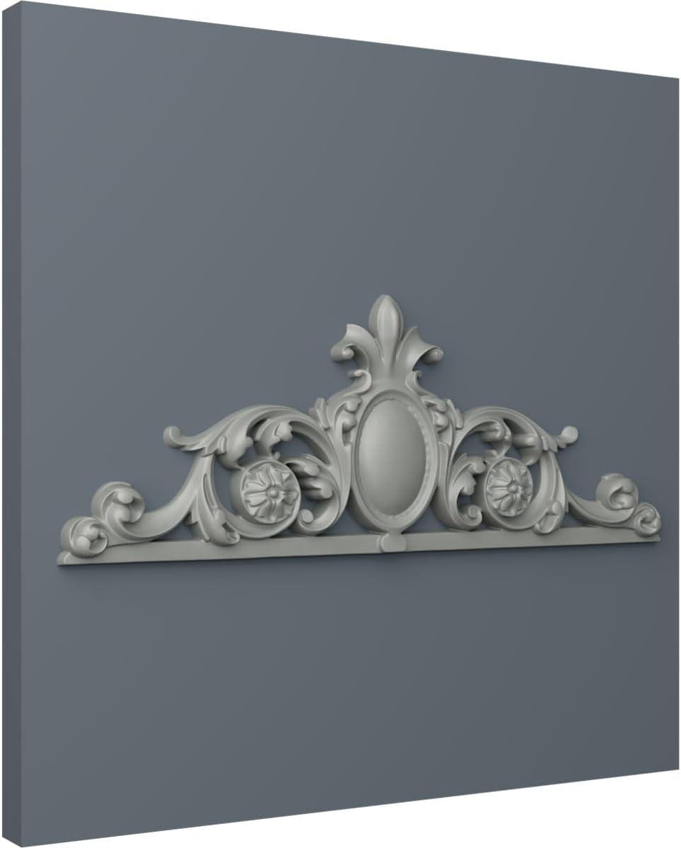 Ekena Millwork Valence 13.75'' H x 36.75'' W D Urethane Onlay Scroll