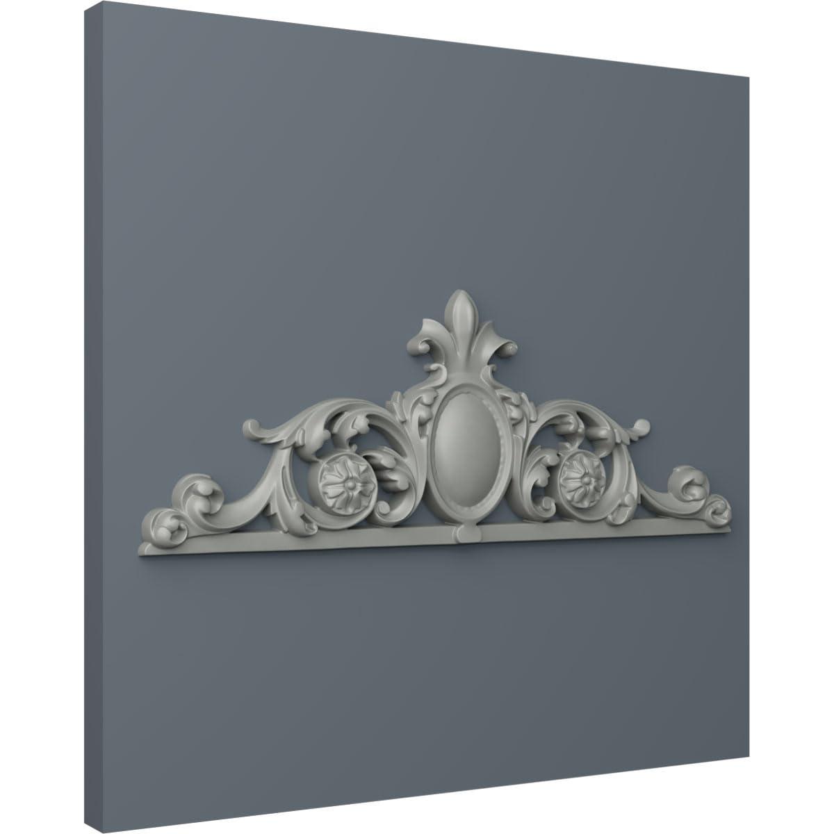 Ekena Millwork Valence 13.75'' H x 36.75'' W D Urethane Onlay Scroll