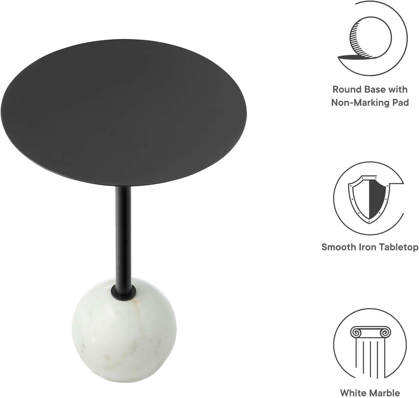 Modway Modway Aliza Iron Pedestal End Table