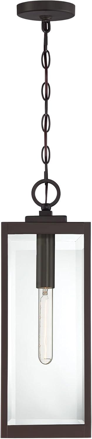 Quoizel Westover 20 3/4" High Bronze Outdoor Hanging Light