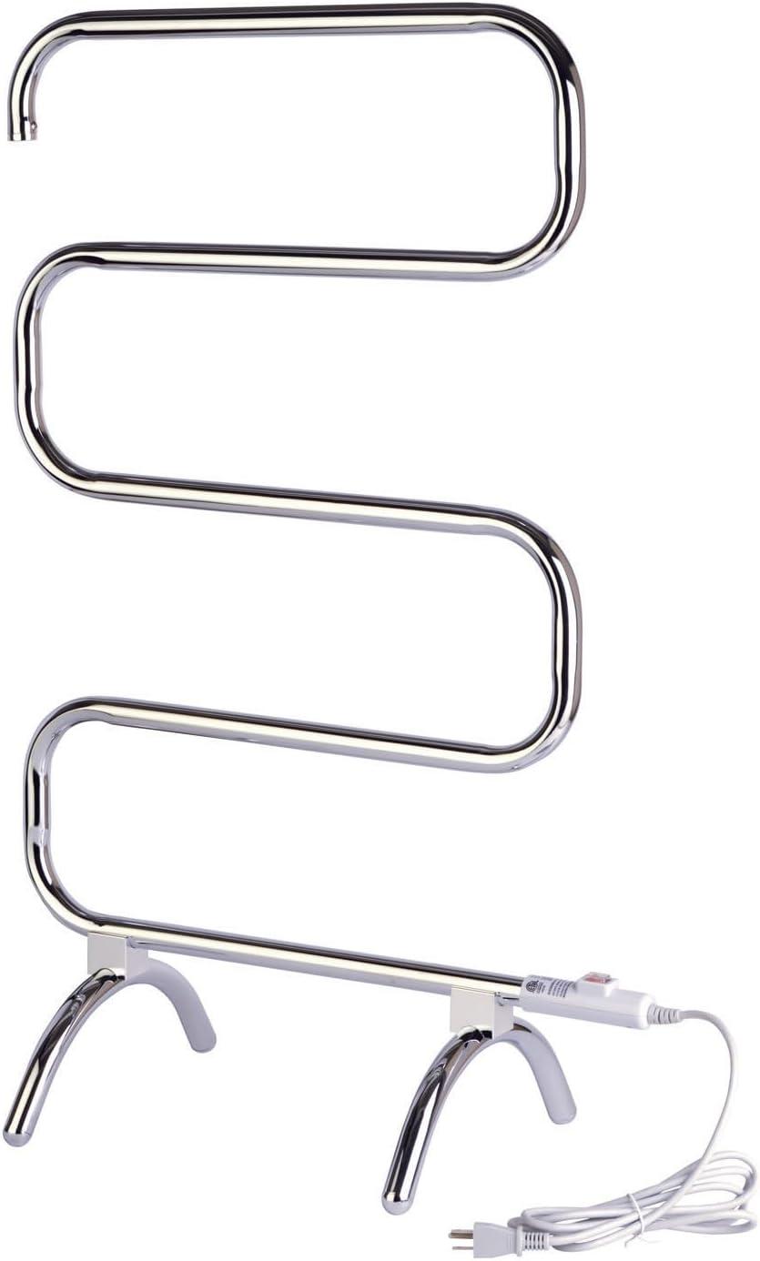 Warmrails by Jerdon Classic Towel Warmer, Chrome Finish , Height 37 inches , Width 24.6 inches - Model HCC