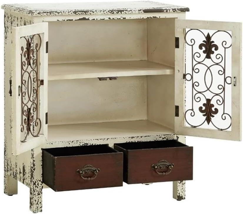 Powell Parcel 2 Door 2 Drawer Console-Item Package Quantity:1,Quantity:1