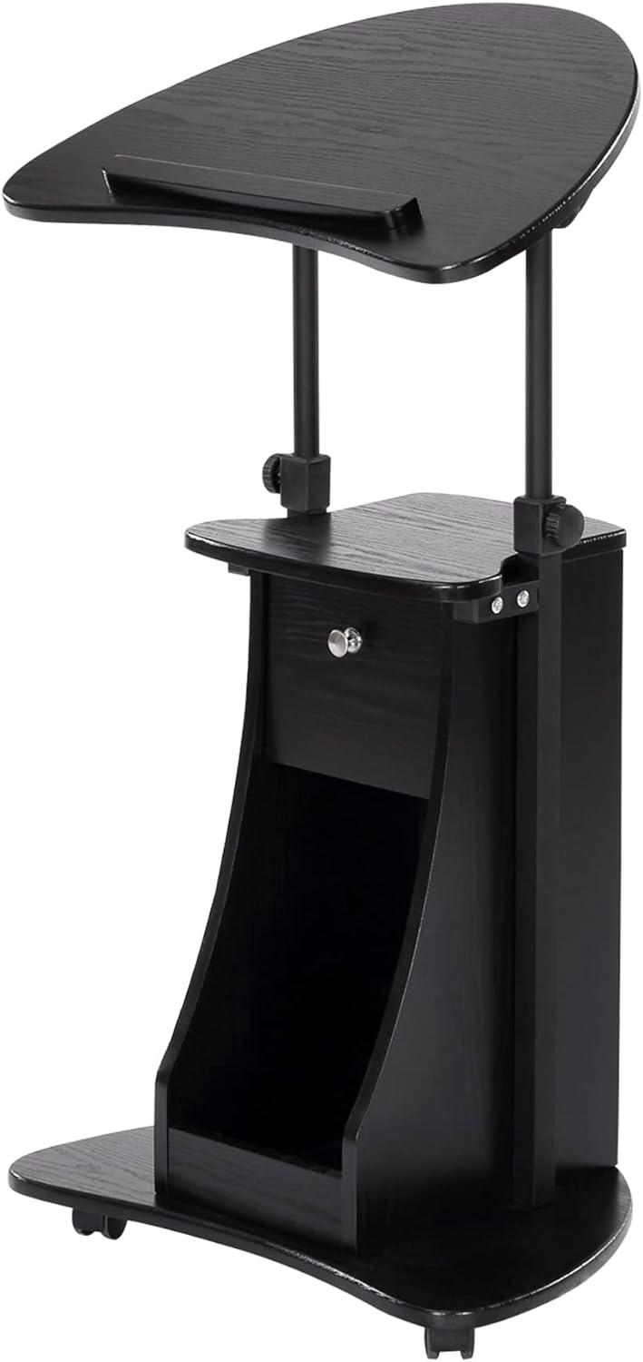 16CPD009-D3002_wfv 26'' H x 15.75'' W Laptop/Tablet Storage Cart with Wheels