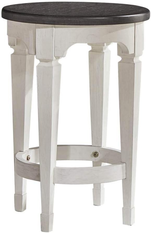 Allyson Park White Console Stool