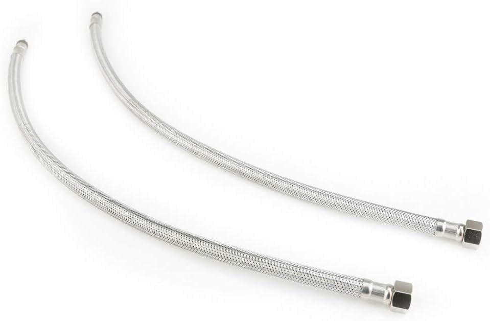 Bathroom Faucet Supply Line Stainless 10MM Male 3/8" Female Renovators Supply