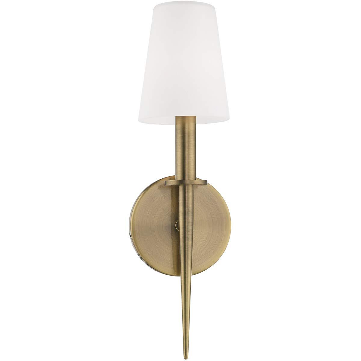 Livex Lighting Witten 1 - Light Wall Light in  Antique Brass