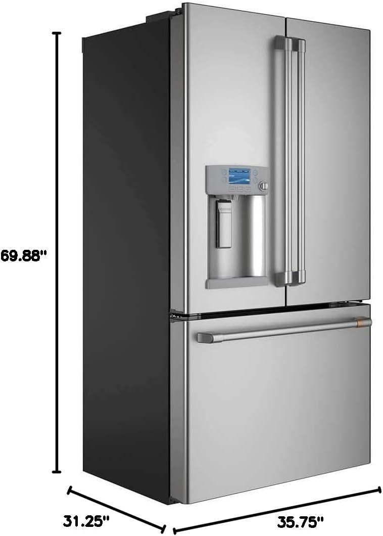 Café Appliances 36" Counter Depth French Door 22.1 cu. ft. Smart Refrigerator