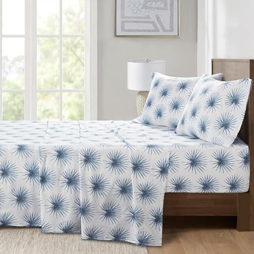 Madison Park Essentials 200 Thread Count Printed Cotton 200 Thread Count Printed 100% Cotton Sheet Set
