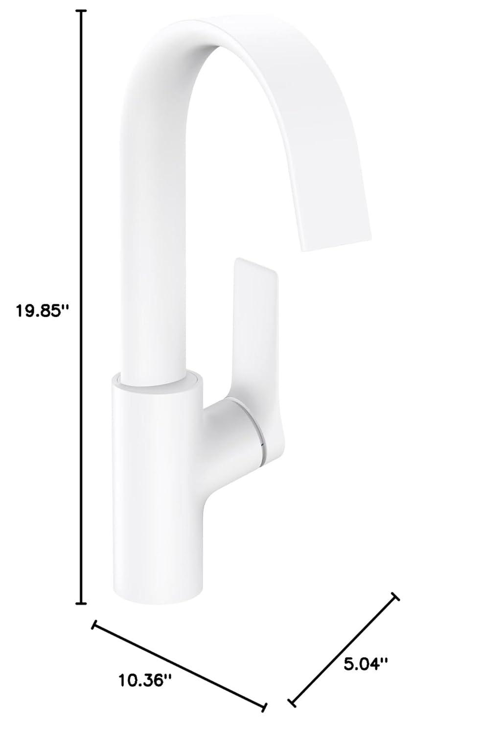 Hansgrohe Vivenis Single-hole Faucet 210 with Swivel Spout and Pop-Up Drain, 1.2 GPM