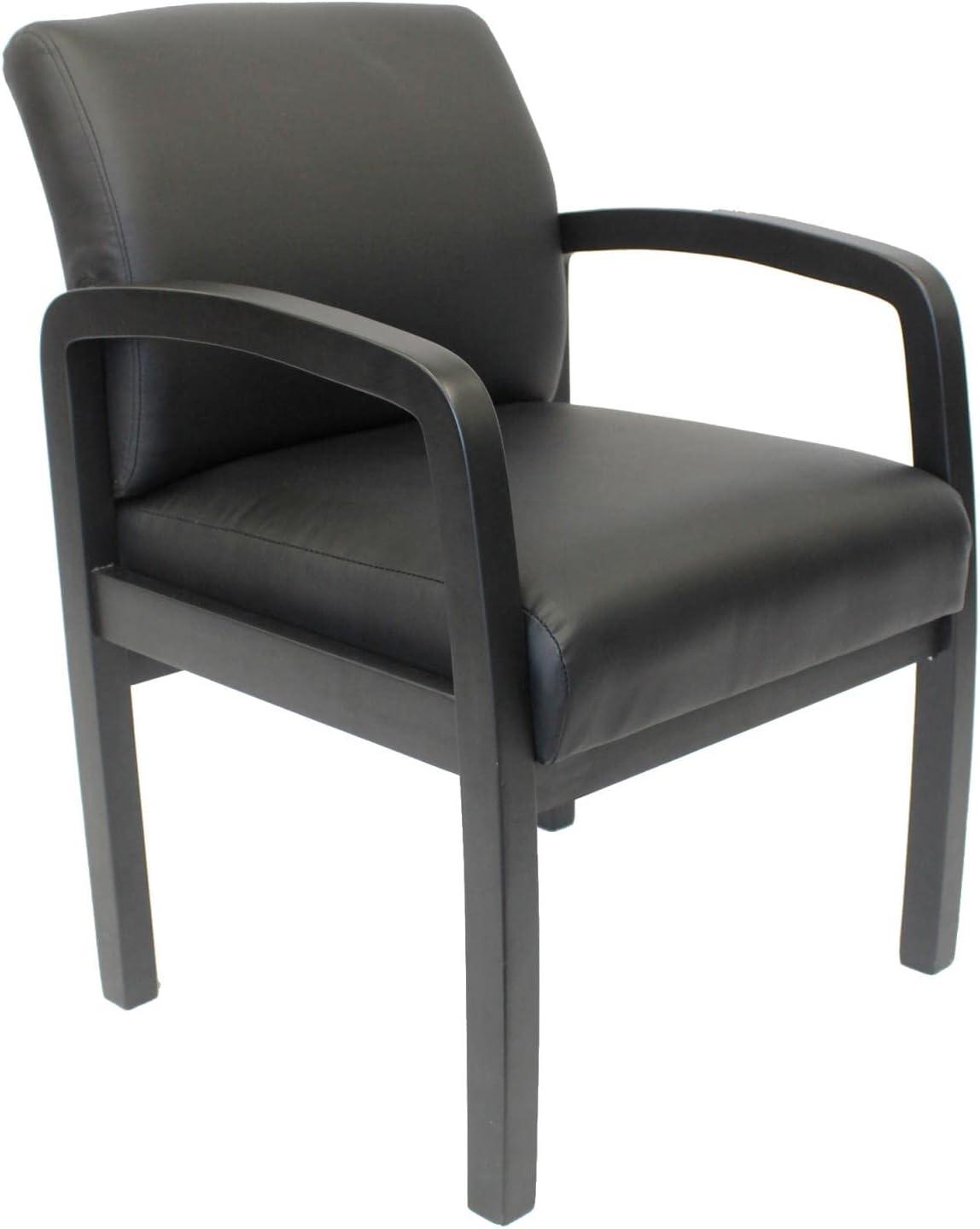 Office Guest Chair Black - Boss Office Products