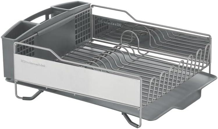 KitchenAid® Full Size Dish Rack, Light Grey