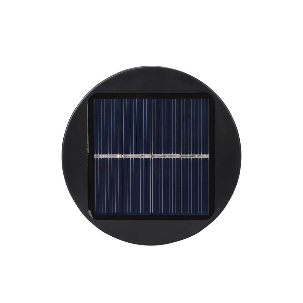 Techko 12.2" Solar Bollard LED Pathway Light (Set of 2)