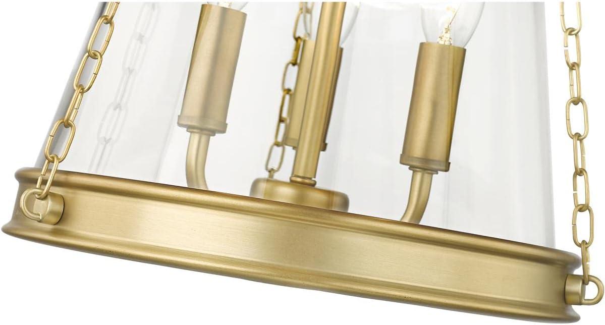 Z-Lite Prescott 3 - Light Pendant in  Rubbed Brass