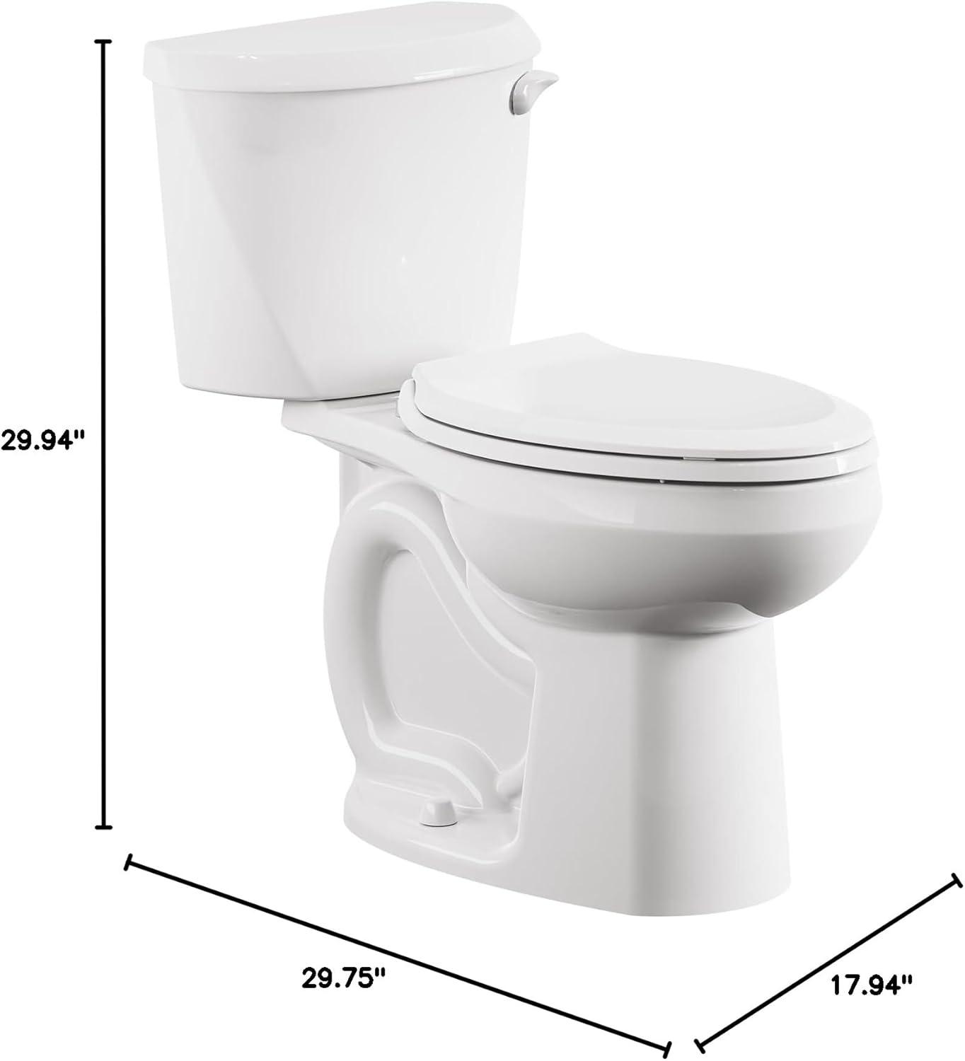 Colony 3 White Elongated Chair-Height Two-Piece Toilet