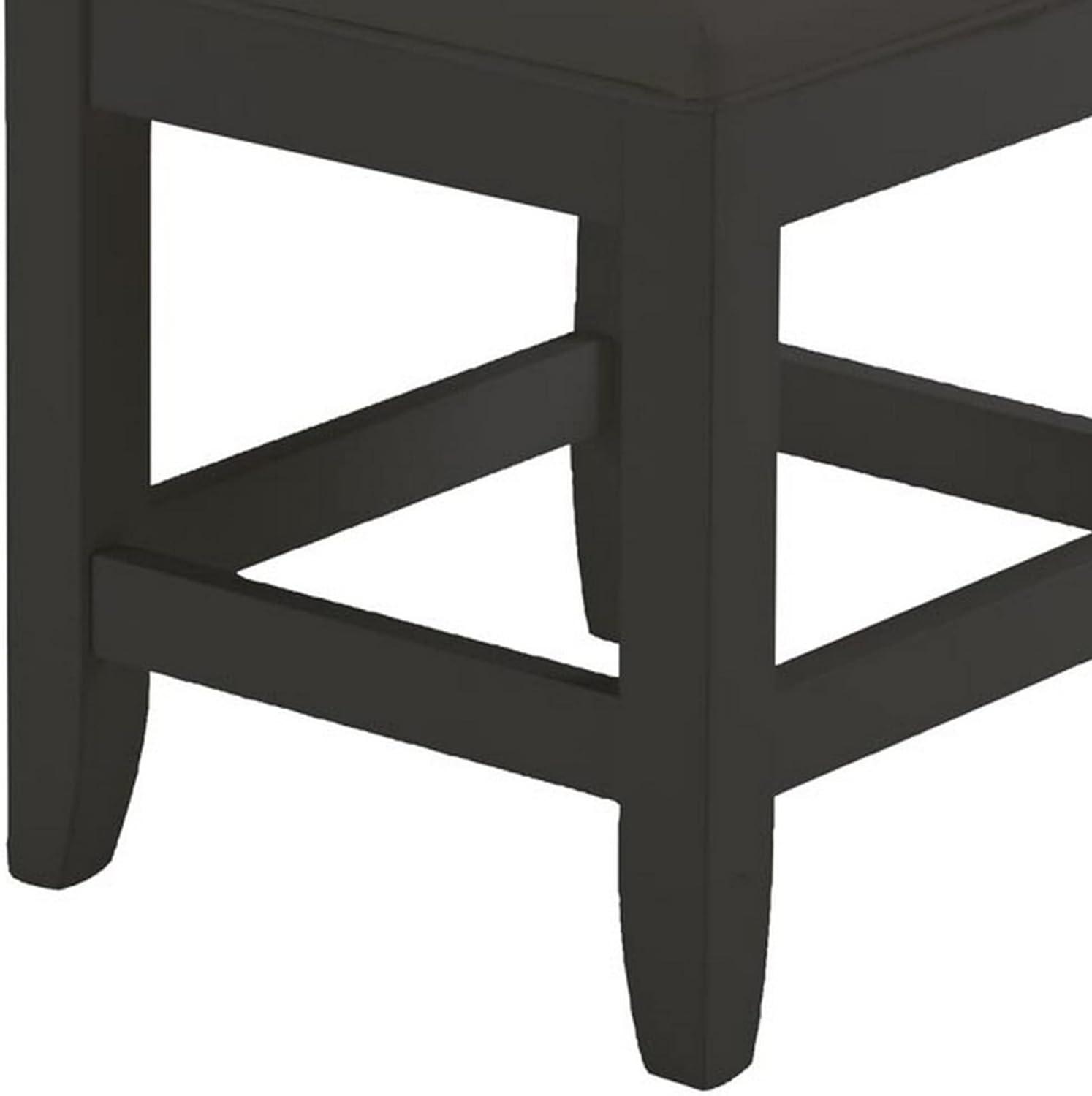 Bedford Vanity Bench Black - Homestyles