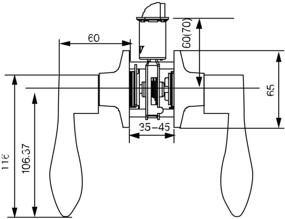 Stratford Passage Door Lever