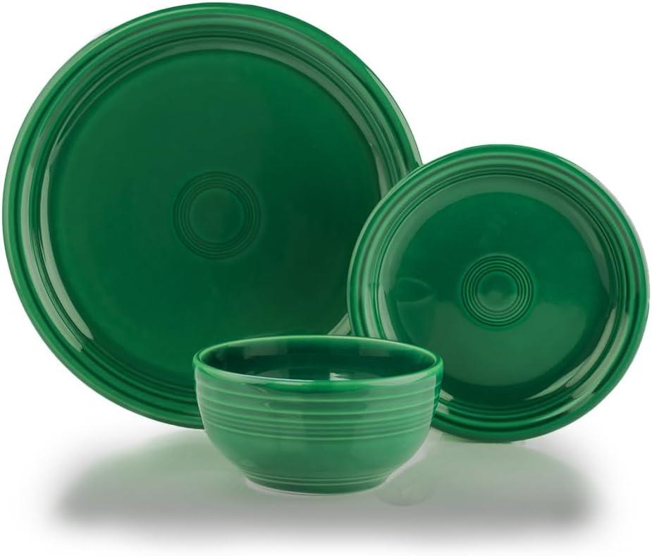 Fiesta Fiesta Bistro Coupe 3 Piece Place Setting, Service for 1