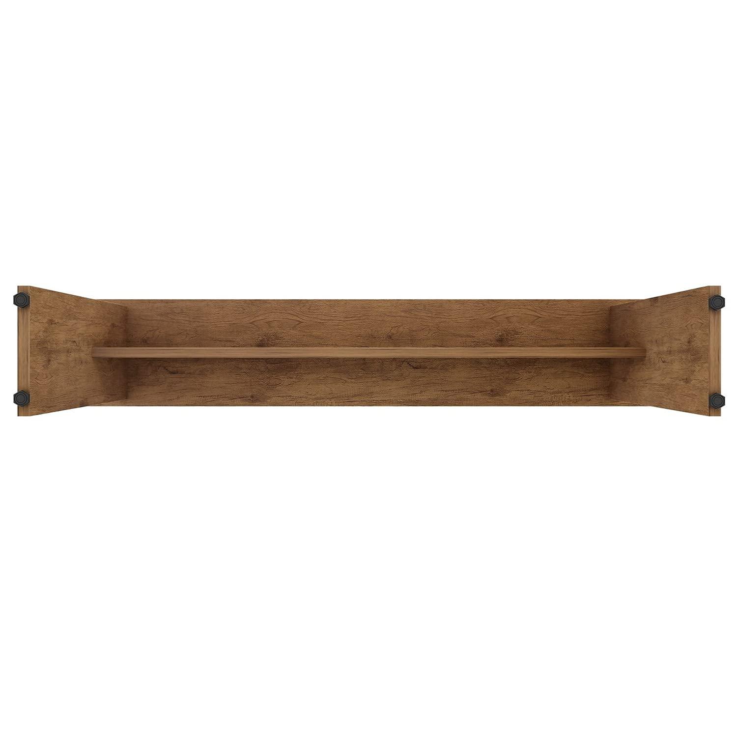 NoMad 67.91 Rustic Country Dining Set of 3 in Nature