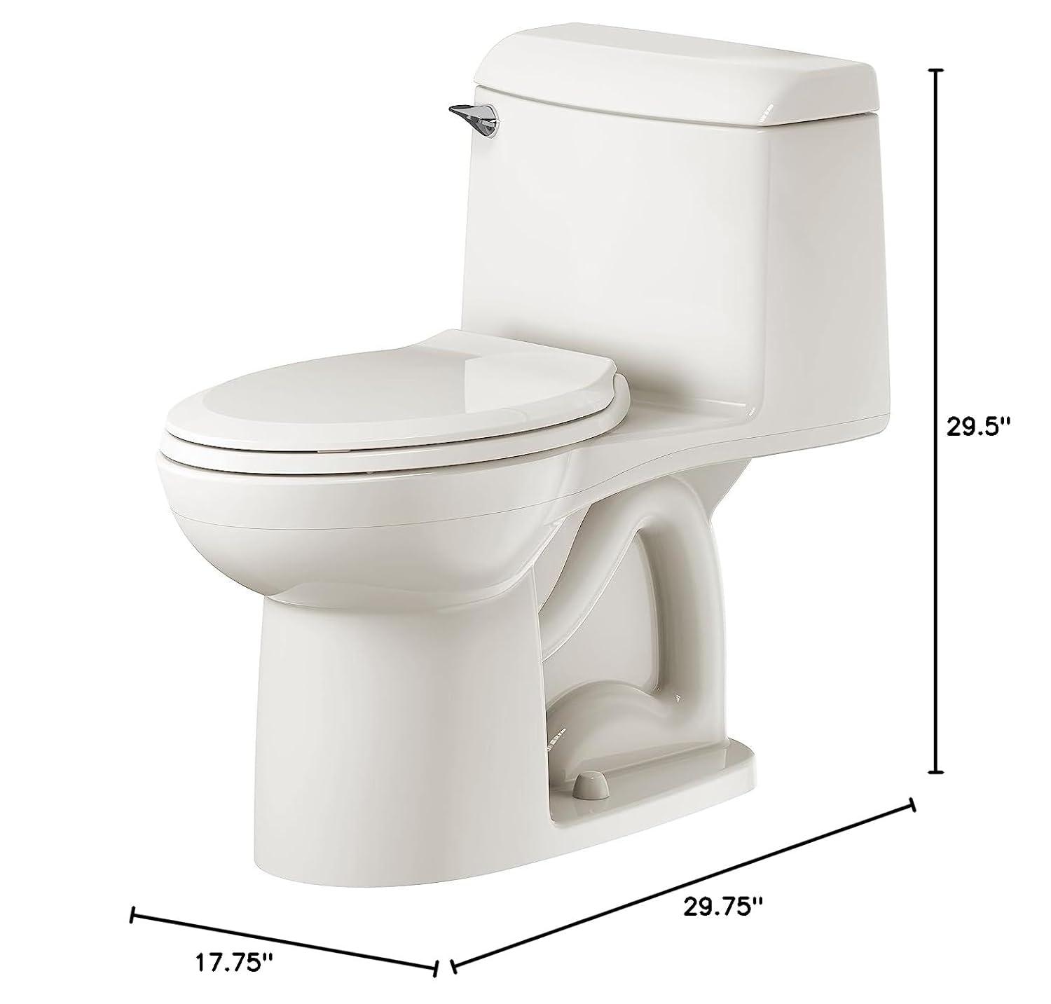 American Standard American Standard Champion 4 Toilet with Toilet Seat Elongated Chair Height 2034314.222