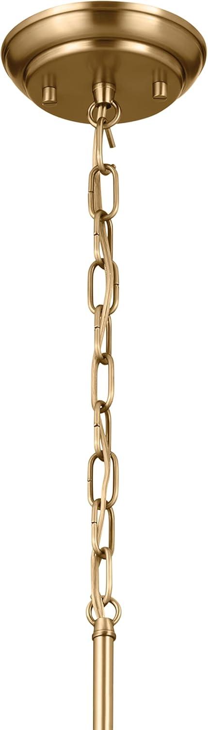 Kichler Lighting Adeena 6 - Light Chandelier in  Brushed Natural Brass