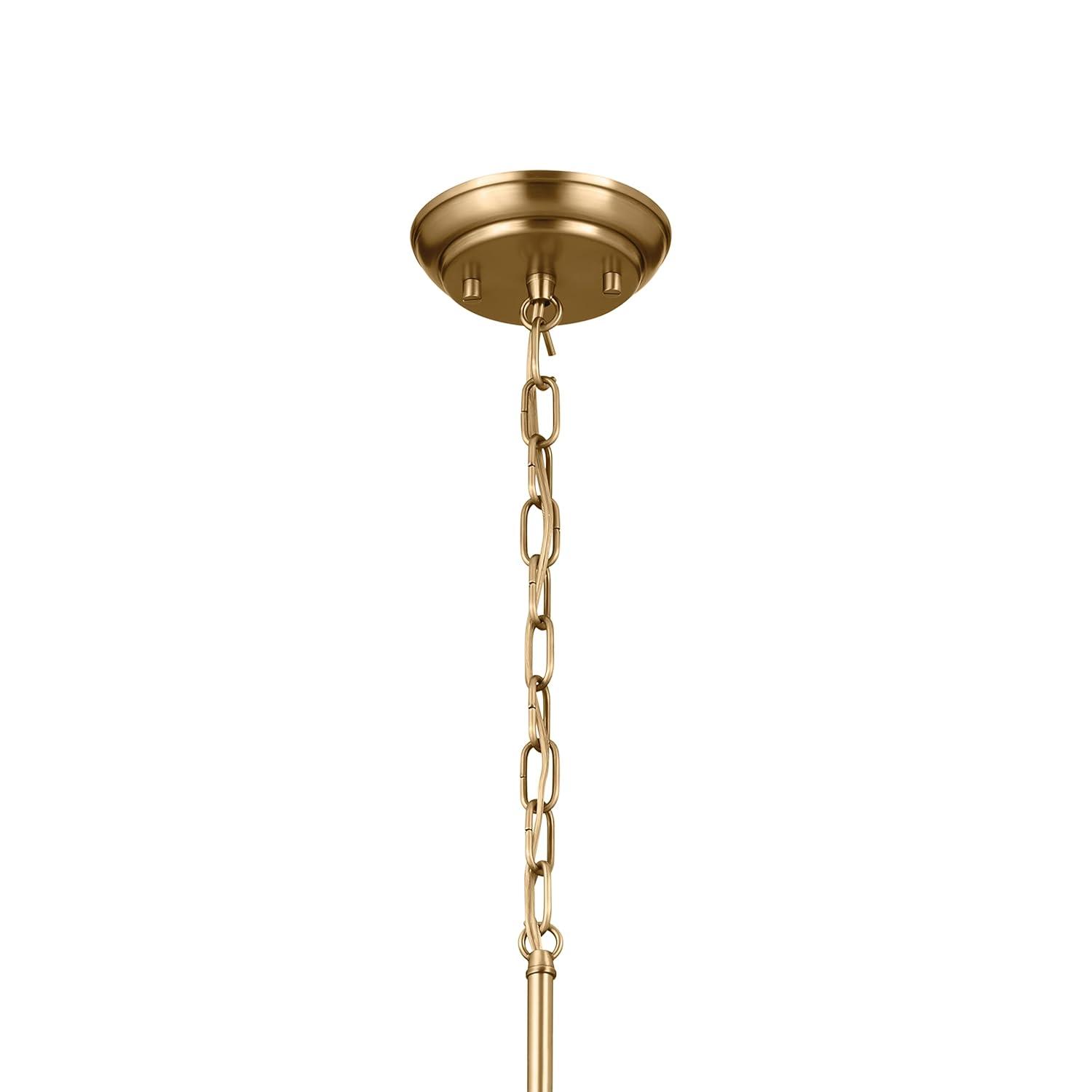 Kichler Lighting Adeena 6 - Light Chandelier in  Brushed Natural Brass