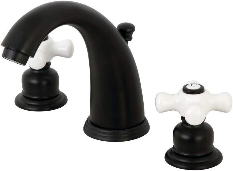 Victorian Widespread Bathroom Faucet with Drain Assembly