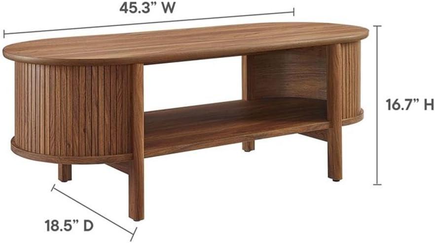 Cadence Coffee Table in Walnut