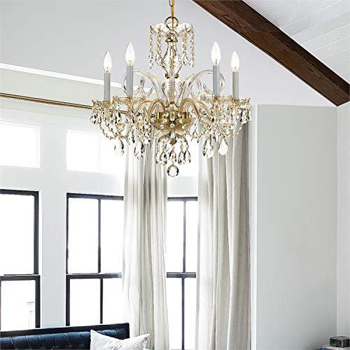 Crystorama Lighting - Five Light Chandelier - Crystal Crystal 5 Light Chandelier
