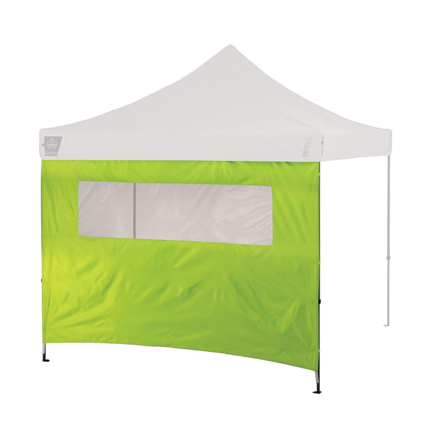 Lime Polyester Pop-Up Tent Sidewall with Mesh Window