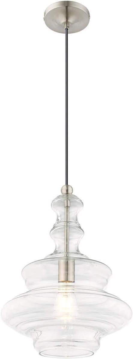 Livex Lighting Art Glass 12 in. 412 Pendant Light