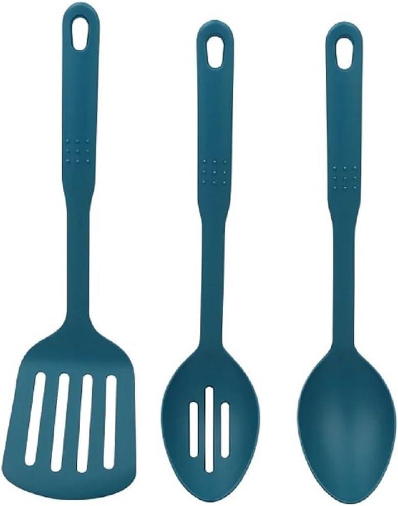 Corsair Blue Nonstick Aluminum 12-Piece Cookware Set with Utensils